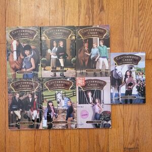 7 Canterwood Crest Book Set Jessica Burkhart Paperback Series Horse Lover